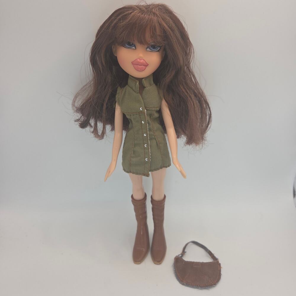 Vintage 2003 Bratz Style It Dana Doll Redressed